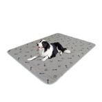 Peepeego Köpekler için 2 Paket Pee Pedleri Yeniden Kullanılabilir+Ücretsiz Köpek Tarağı, Su Geçirmez Halı 36 "x48, Emici Köpek Pedleri Yıkanabilir, Yatak Kanepe Halısı için Kaymaz Koruyucu