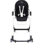 Peg Perego Siesta Follow Me Mama Sandalyesi -Licorice Siyah Renkli 0-3 Yaş İçin Yatış Özelliği ile