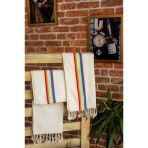 PEGA Rainbow Peştamal 90x170 cm %100 Koton Gökkuşağı Plaj Havlusu