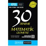 Pegem 2022 KPSS GY-GK Matematik Geometri 30 Deneme