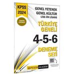 Pegem 2024 Kpss Gy Gk Lise Önlisans Türkiye Geneli 4-5-6 Deneme Seti