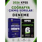 Pegem 2026 Kpss Coğrafya Çıkmış Sorular & Kpss Coğrafya 6 Deneme Evp Akademi Seti