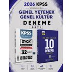 Pegem 2026 Kpss Gkgy Tamamı Çözümlü 10 Deneme & Evp Akademi Kpss Tüm Dersler 32 Deneme Seti