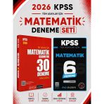 Pegem 2026 Kpss Matematik Deneme & Kpss Matematik 6 Deneme Evp Akademi Seti