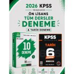Pegem 2026 Kpss Ön Lisans 10 Deneme & Kpss Tarih 6 Deneme Evp Akademi Seti