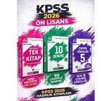 Pegem 2026 KPSS Ön Lisans Konu Anlatımlı Tek Kitap & Ön Lisans Deneme & Ön Lisans Çıkmış Sorular 5 Yıl Seti