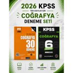 Pegem 2026 Kpss Tüm Adaylar İçin Coğrafya Deneme & Kpss Coğrafya Deneme Evp Akademi Seti