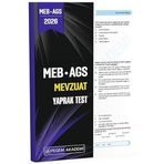 Pegem 2026 Meb-Ags Mevzuat Yaprak Test Pegem Akademi Yayınları