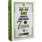 Pegem 2026 Öabt Coğrafya Öğretmenliği 7 Deneme Çözümlü Pegem Akademi Yayınları