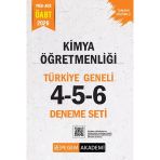 Pegem 2026 Öabt Meb-Ags Kimya Öğretmenliği Türkiye Geneli 3 Deneme (4-5-6) Pegem Akademi Yayınları