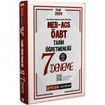 Pegem 2026 Öabt Meb-Ags Tarih Öğretmenliği 7 Deneme Çözümlü Pegem Akademi Yayınları