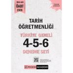 Pegem 2026 Öabt Meb-Ags Tarih Öğretmenliği Türkiye Geneli 3 Deneme (4-5-6) Pegem Akademi Yayınları