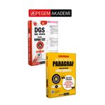 PEGEM AKADEMİ 2025 DGS Türkçe-Matematik Çek Kopart Yaprak Test + AGS-KPSS-ALES-DGS Ezberbozan Paragr