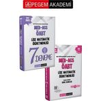 PEGEM AKADEMİ 2025 MEB-AGS-ÖABT Lise Matematik Öğretmenliği Tamamı Çözümlü 7 Deneme + 2025 MEB-AGS-Ö
