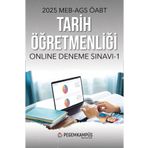 Pegem Akademi 2025 MEB-AGS ÖABT Tarih Öğretmenliği Türkiye Geneli Online Deneme Sınavı - 1 9780202402796E9398