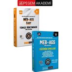 PEGEM AKADEMİ 2025 MEB-AGS-ÖABT Türkçe Öğretmenliği Konu Anlatımlı + 2025 MEB-AGS Eğitimin Temelleri