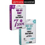 PEGEM AKADEMİ 2025 MEB-AGS-ÖABT Türkçe Öğretmenliği Tamamı Çözümlü 7 Deneme + 2025 MEB-AGS-ÖABT Türk