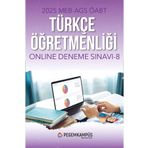 Pegem Akademi 2025 MEB-AGS ÖABT Türkçe Öğretmenliği Türkiye Geneli Online Deneme Sınavı - 8