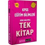 Pegem Akademi KPSS 2024 Eğitim Bilimleri Konu Anlatımlı Tek Kitap 600 Sayfa Üniversite Hazırlığı için