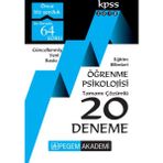 Pegem Akademi Yayıncılık 2018 Kpss Eğitim Bilimleri Öğrenme Psikolojisi Tamamı Çözümlü 20 Deneme
