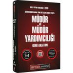 Pegem Akademi Yayıncılık 2020 MEB Müdür ve Müdür Yardımcılığı (EKYS) Sınavlarına Hazırlık Kitabı Konu Anlatımlı