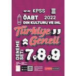 Pegem Akademi Yayıncılık 2022 KPSS ÖABT Din Kültürü ve Ahlak Bilgisi 7-8-9 (3'lü Deneme)