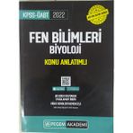 Pegem Akademi Yayıncılık 2022 Kpss Öabt Fen Biyoloji Konu Anlatımlı
