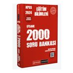 Pegem Akademi Yayıncılık 2024 KPSS Eğitim Bilimleri Çözümlü Efsane 2000 Soru Bankası