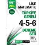 Pegem Akademi Yayıncılık 2024 KPSS ÖABT Lise Matematik Tamamı Çözümlü Türkiye Geneli 4-5-6