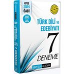 Pegem Akademi Yayıncılık 2024 KPSS ÖABT Türkdili ve Edebiyatı Öğretmenliği Tamamı Çözümlü