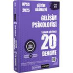 Pegem Akademi Yayıncılık 2025 KPSS Eğitim Bilimleri Gelişim Psikolojisi Tamamı Çözümlü 20