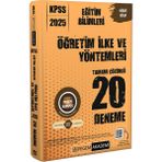 Pegem Akademi Yayıncılık 2025 KPSS Eğitim Bilimleri Öğretim İlke ve Yöntemleri Tamamı Çözü