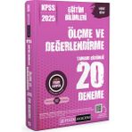 Pegem Akademi Yayıncılık 2025 KPSS Eğitim Bilimleri Ölçme ve Değerlendirme Tamamı Çözümlü