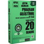 Pegem Akademi Yayıncılık 2025 KPSS Eğitim Bilimleri Program Geliştirme Tamamı Çözümlü 20 D