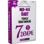 Pegem Akademi Yayıncılık 2025 Meb-Ags-Öabt Türkçe Öğretmenliği Tamamı Çözümlü 7 Deneme