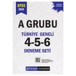 Pegem Akademi Yayıncılık 2026 KPSS A Grubu Tamamı Çözümlü Türkiye Geneli 4-5-6 (3'lü Deneme Seti)