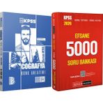 Pegem Akademi Yayıncılık 2026 Kpss Efsane 5000 Tamamı Çözümlü Soru Bankası - 2026 Kpss Coğrafya Konu Anlatımı