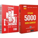 Pegem Akademi Yayıncılık 2026 Kpss Efsane 5000 Tamamı Çözümlü Soru Bankası - 2026 Kpss Matematik Konu Anlatımı