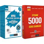 Pegem Akademi Yayıncılık 2026 Kpss Efsane 5000 Tamamı Çözümlü Soru Bankası - 2026 Kpss Ön Lisans Soru Modüler Set Çözümlü