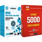 Pegem Akademi Yayıncılık 2026 Kpss Efsane 5000 Tamamı Çözümlü Soru Bankası - 2026 Kpss Ortaöğretim Konu Modüler Set (6 Kitap)