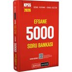 Pegem Akademi Yayıncılık 2026 Kpss Genel Yetenek Genel Kültür Efsane 5000 Tamamı Çözümlü S