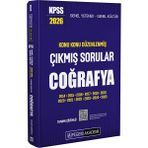 Pegem Akademi Yayıncılık 2026 KPSS Genel Yetenek Genel Kültür Konu Konu Düzenlenmiş Tamamı Çözümlü Çıkmış Sorular COĞRAFYA