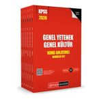Pegem Akademi Yayıncılık 2026 KPSS Genel Yetenek Genel Kültür Lisans Konu Anlatımlı Modüler Set - (6 Kitap)