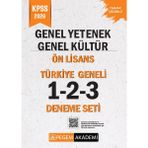 Pegem Akademi Yayıncılık 2026 Kpss Genel Yetenek Genel Kültür Ön Lisans Tamamı Çözümlü Tür