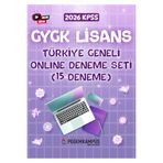 Pegem Akademi Yayıncılık 2026 KPSS Lisans GYGK Türkiye Geneli Online Deneme Seti (15 Deneme)
