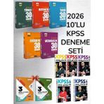 Pegem Akademi Yayıncılık 2026 Kpss Lisans-Ön Lisans Tüm Adaylar Için 10'lu Deneme Seti Yargı ve Pegem 293 Adet Deneme