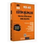 Pegem Akademi Yayıncılık 2026 MEB AGS Eğitim Bilimleri ve Türk Milli Eğitim Sistemi Konu Anlatımlı