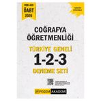 Pegem Akademi Yayıncılık 2026 MEB AGS ÖABT Coğrafya Öğretmenliği Tamamı Çözümlü Türkiye Geneli 1-2-3 (3'lü Deneme Seti)