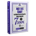 Pegem Akademi Yayıncılık 2026 MEB AGS ÖABT İlköğretim Matematik Öğretmenliği Tamamı Çözümlü 7 Deneme