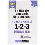 Pegem Akademi Yayıncılık 2026 MEB AGS ÖABT İlköğretim Matematik Öğretmenliği Tamamı Çözümlü Türkiye Geneli 1-2-3 (3'lü Deneme
